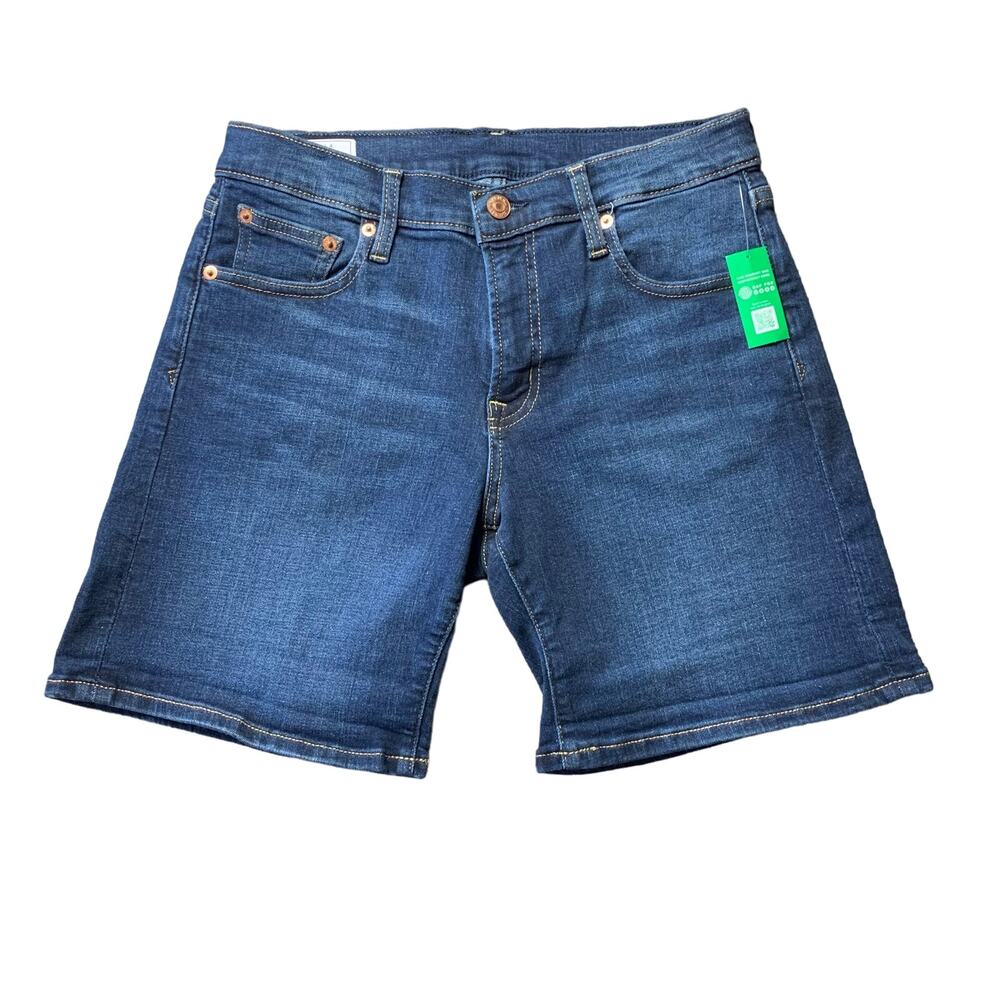 NWT GAP 5" Girlfriend Mid Rise Shorts Size 27/4 - Picture 3 of 6